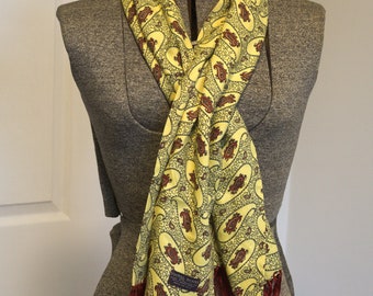 小物 Tootal Scarf Vintage Tootal Scarf - Etsy