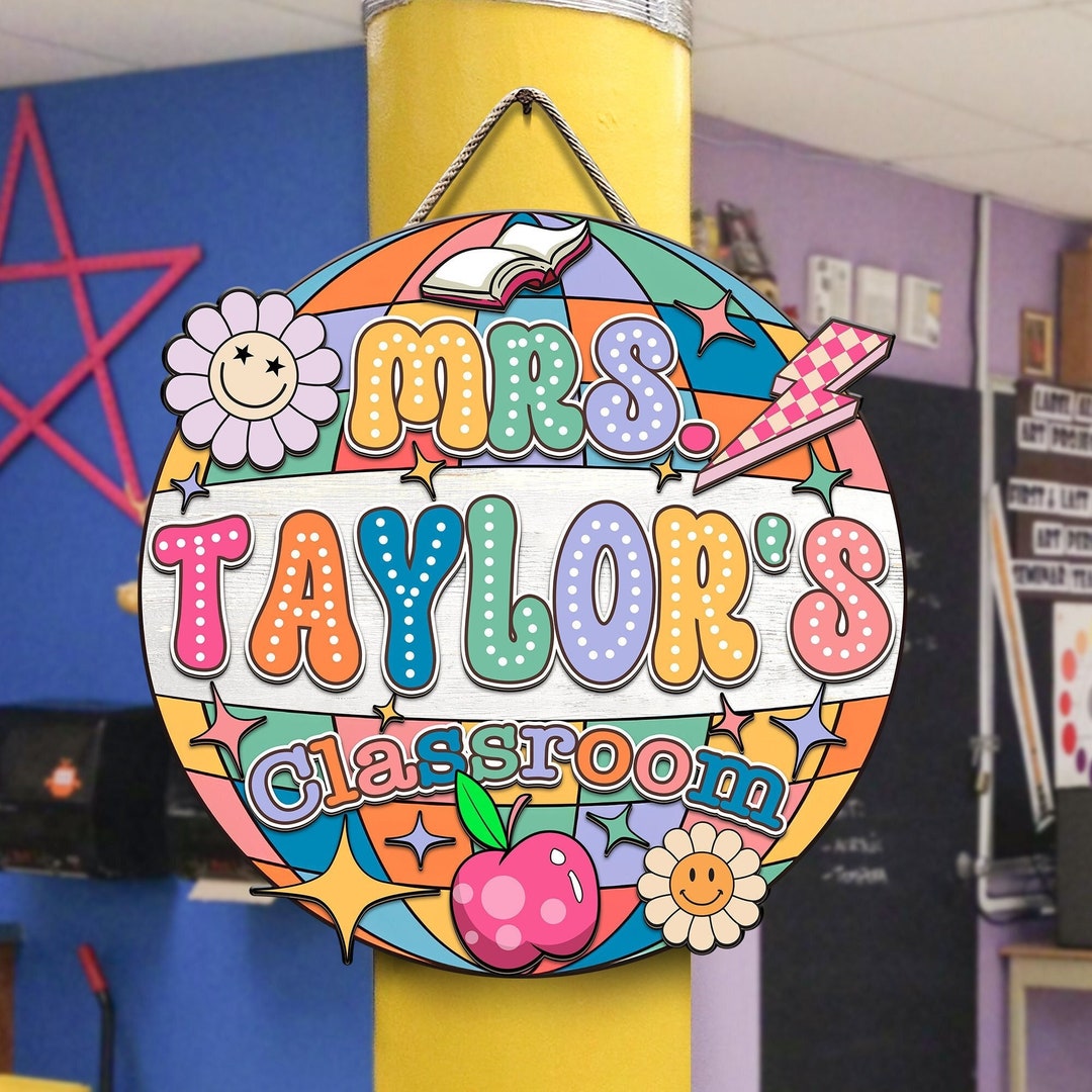 Personalized Teacher Welcome Back to School Gift, Custom 3D Teacher ...