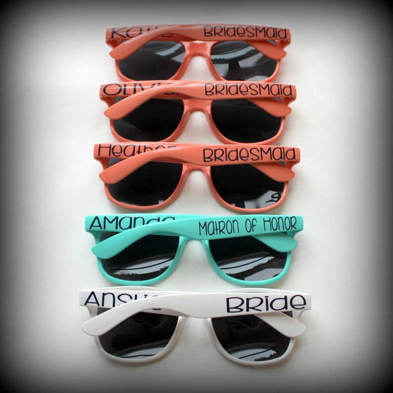 Personalized Sunglasses Bachelorette Gifts Bachelorette Etsy