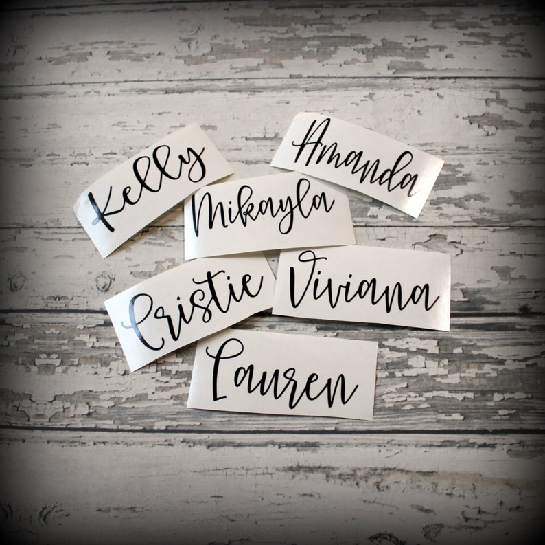 Tumbler Decal Decals for Wine Tumblers and Yeti Style Etsy