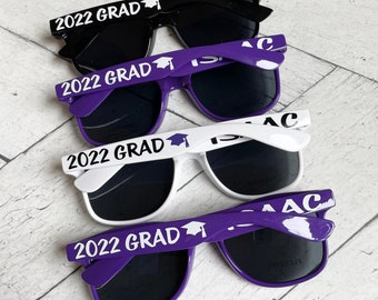 Graduate Personalized Sunglasses, Graduation Sunglasses, 2024-2025 Graduation, 2024-2025 Grad Party Favors