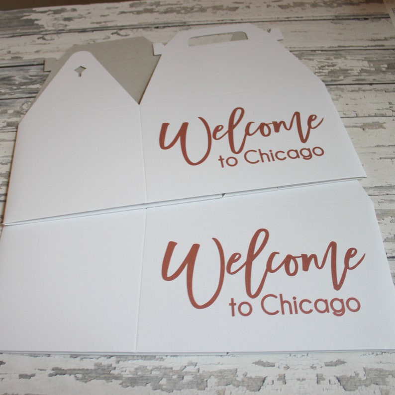 Hotel Welcome Gable Box for your hotel guests, destination weddings, bachelorette parties, girls weekends image 2