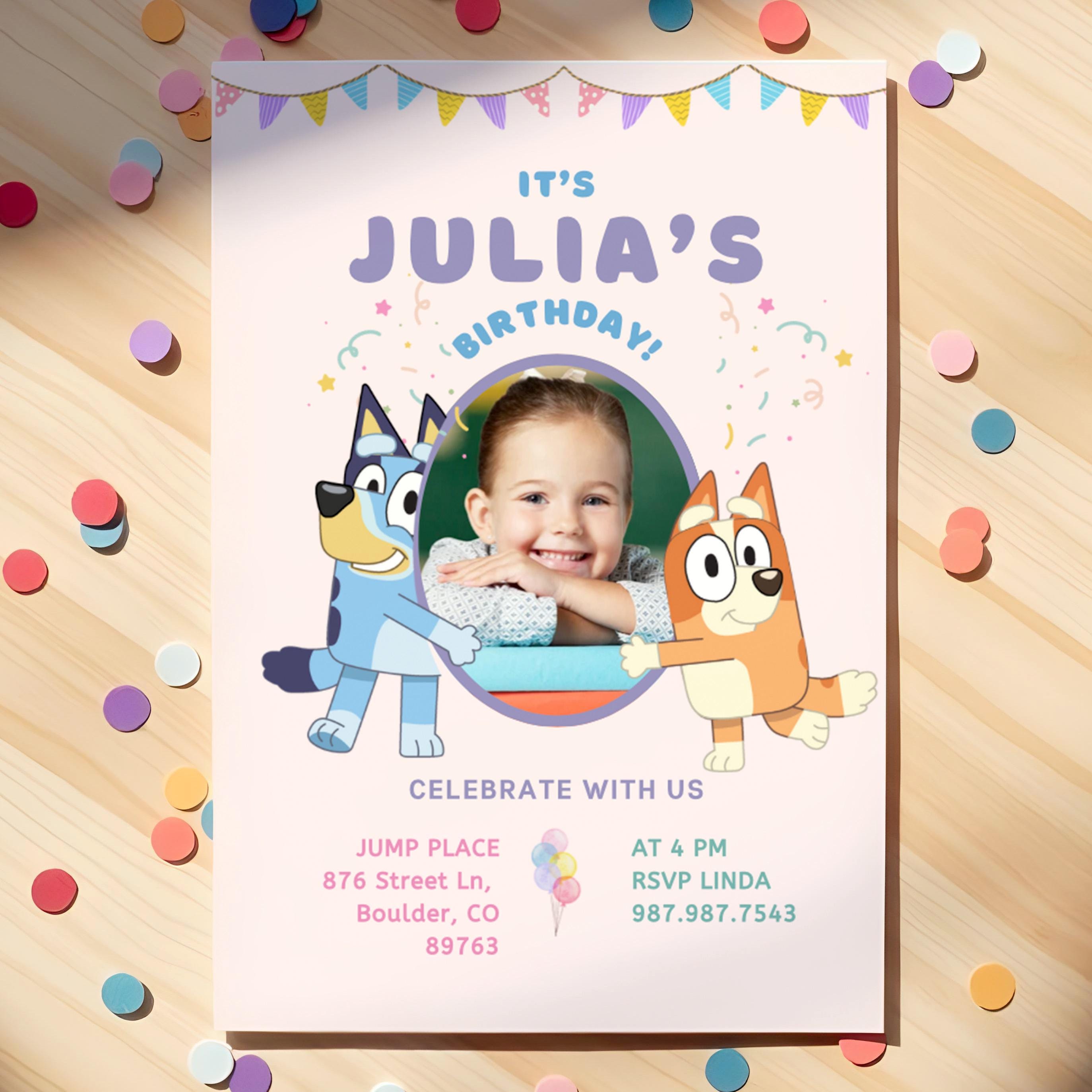 Bluey Template w/ Mobile Version
