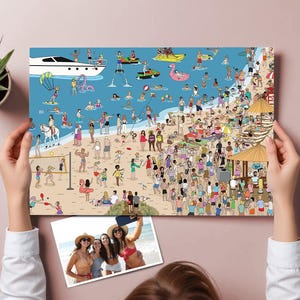 Cerca e trova Poster Regali unici per gli amici Disegno Illustrazione Regalo Carino Cerca e trova Stampa Personalizzato Personalizzato Poster popolare