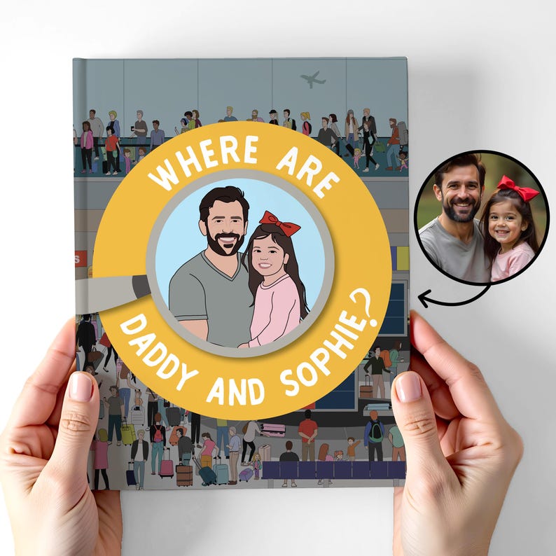 custom father's day book