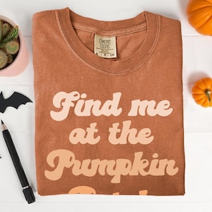 Family Pumpkin Patch Shirts Cute Pumpkin Mommy And Me T-shirts For Fall Group Shirts Pumpkin Patch Matching Shirts Halloween Orange Letters
