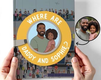 Custom "Where Are You?" Photo Book: Personalized Father's Day Gift