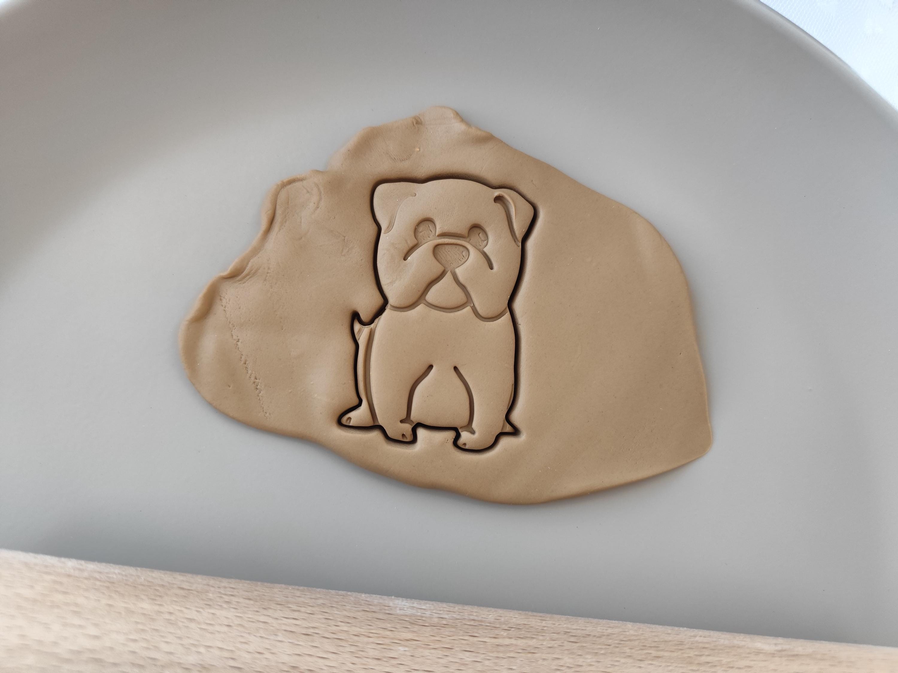 Bulldog Cookie Cutter: Dog Lover Baking Tool
