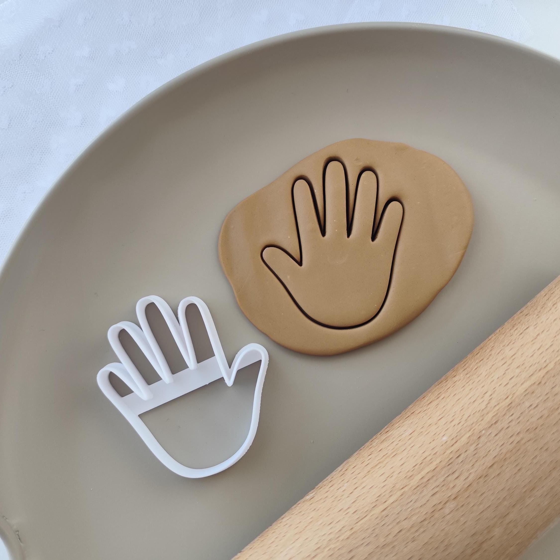 Hand-Shaped Cookie Cutter: DIY Clay Mold, Baking Tool