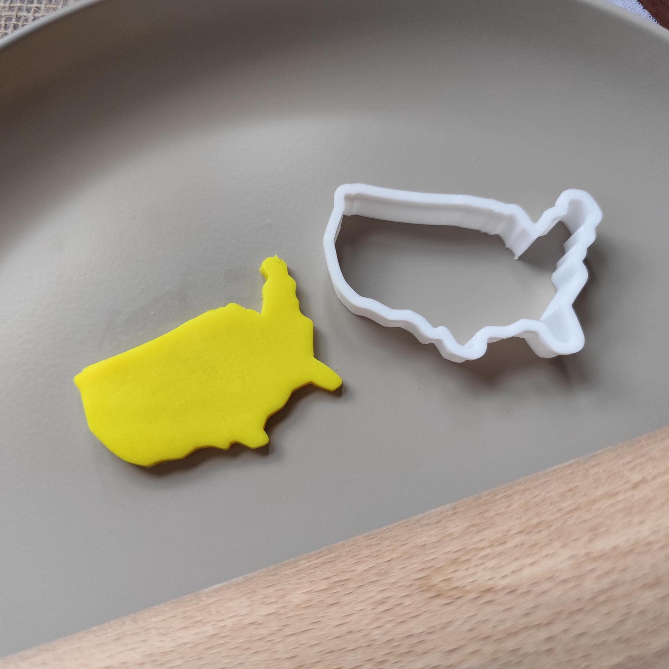 USA Cookie Cutter, Patriotic Baking Tool for 4th of July