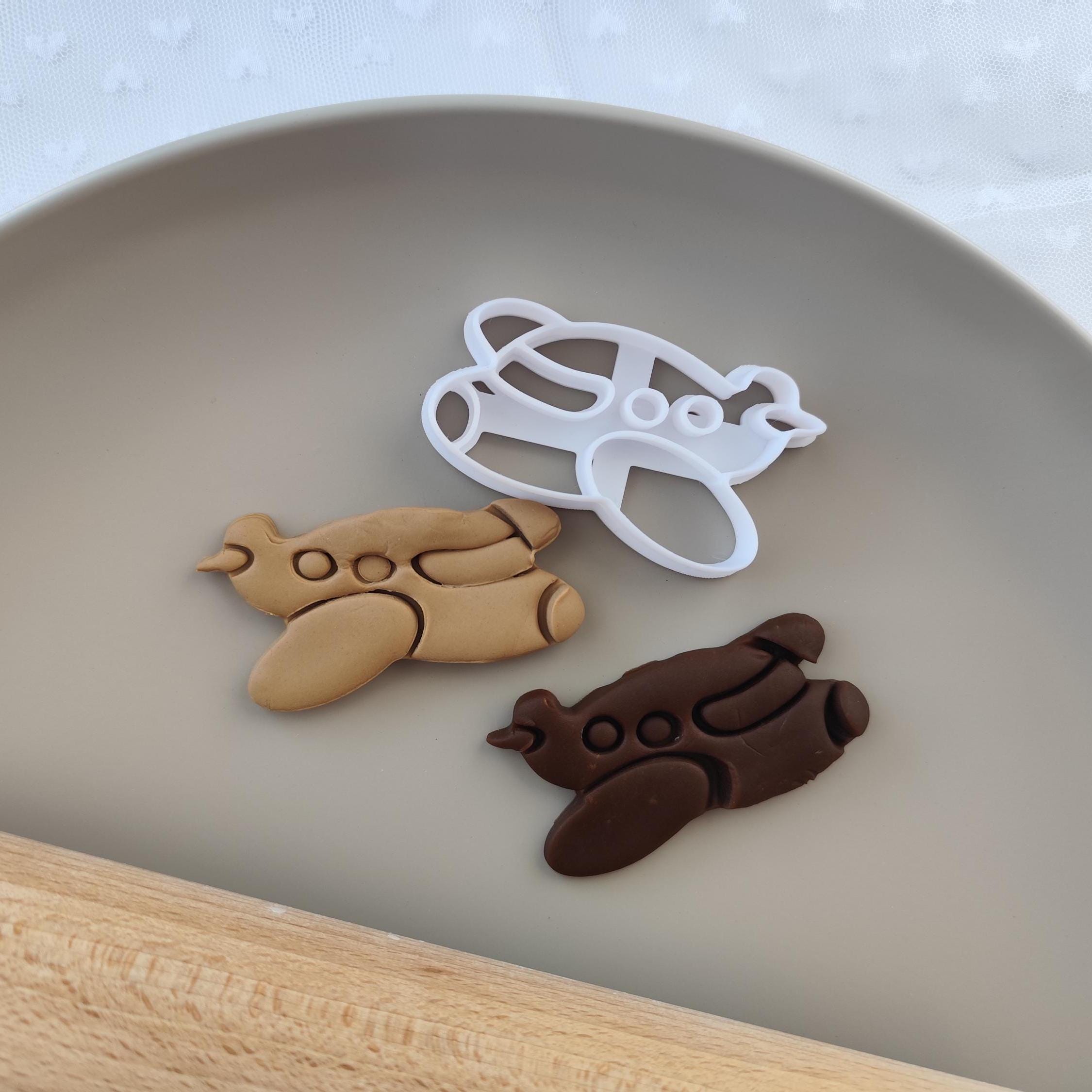 Airplane Cookie Cutter: Kids Baking & Clay Mold