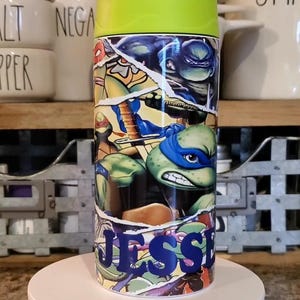 Teenage Mutant Ninja Turtle Thermos - Etsy