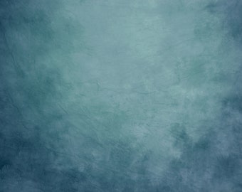 Blue Painted Canvas Photography Backdrop: Photoshop Texture Overlay (Digital Download)
