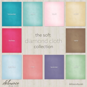 The Diamond Cloth Collection Photography Digital Backdrop | A mixture of soft color palettes with a subtle cloth texture