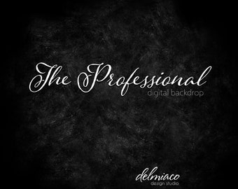 The Professional Black Textured Digital Backdrop, Photography Backdrop, School Backdrop, Portrait Backdrop, Digital Download