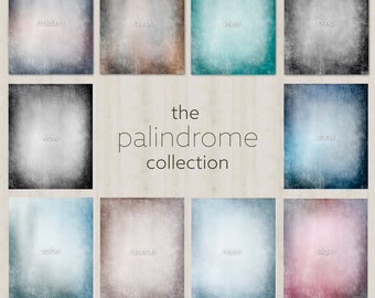 Soft Pastel Photo Backdrop: Palindrome Collection (Digital Download)