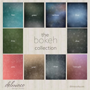 The Bokeh Collection Photography Digital Backgrounds | High Quality Photography Studio Backdrop | Instant Download