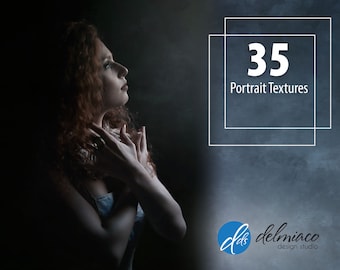 35 Digital Professional Quality Fine Art Portrait Textures, Photoshop Overlays, Textures for Photoshop,  jpg Files, Digital Downloads