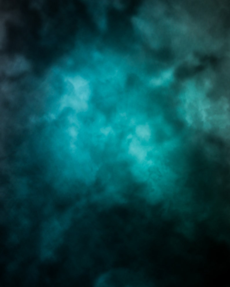 High Contrast Teal Green Portrait Studio Digital Backdrop | Etsy