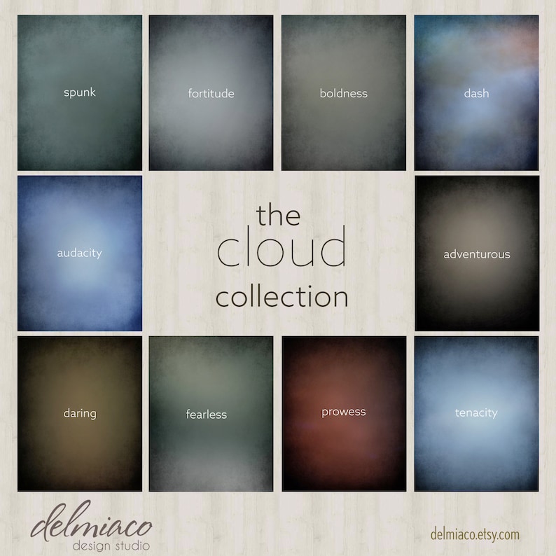 The Cloud Collection | Photography Studio Digital Backdrops ...