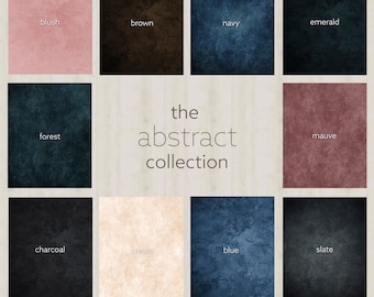 Abstract Digital Background | Studio Digital Backdrop | Grays, Browns, Greens and Blues color palettes | Photo Background | Muslin Style