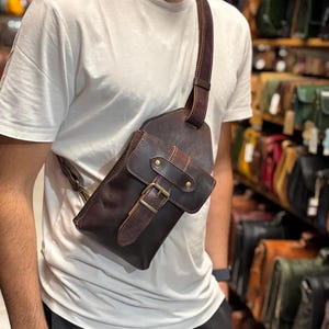 Borsa in pelle, borsa a tracolla, borsa da viaggio, borsa a tracolla, borsa da uomo, borsa in pelle fatta a mano, realizzata in Grecia, borsa a tracolla, pelle pieno fiore, regalo