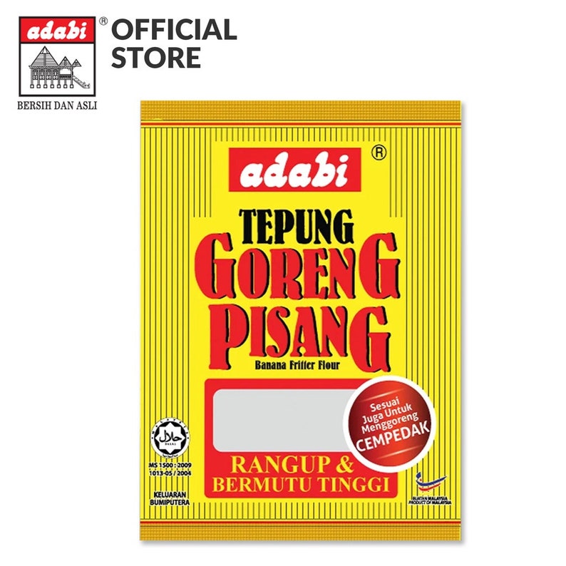 Crispy Fried Banana Fritter Premixed Flour,malaysian Snack Packaged