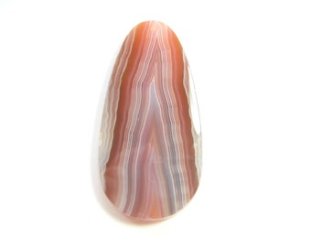 Big Swazi Agate Oval Drop - Focal - 17x31mm