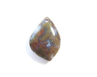 Unknown Agate Fancy Asymmetrical Drop - Single/Focal - 16x23mm