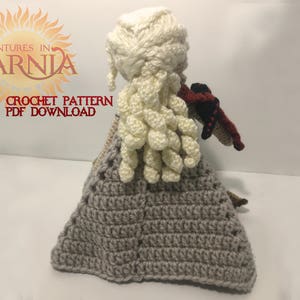 Mother Of Dragons Lovey Crochet Pattern, PDF INSTANT DOWNLOAD, Khaleesi baby lovey, daenerys daenerys targaryen baby gift image 3
