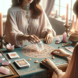 Lecture de Tarot en Étoile – Guidance Intuitive et Complète – Analyse Perspicace et Éclairante (Réponse détaillée par mail sous 24h)
