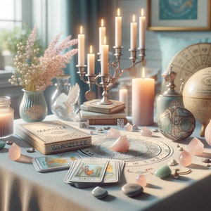 Lecture de Tarot en Fer à Cheval - Clair et Précis - Idéal pour Aperçu Global et Guidance Détaillée (PDF sous 24h) - Tarot de Marseille
