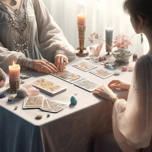 Lecture de Tarot Tirage en Croix - Clair et Précis - Idéal pour Questions Complexes et Décisions Importantes (Retour détaillé PDF sous 24h)