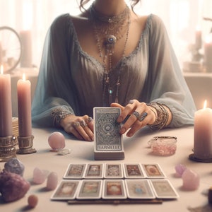Lecture de Tarot à 9 Cartes – Clair et Précis – Analyse Passé, Présent et Futur (Réponse détaillée par mail sous 24h) -Tarot de Marseille