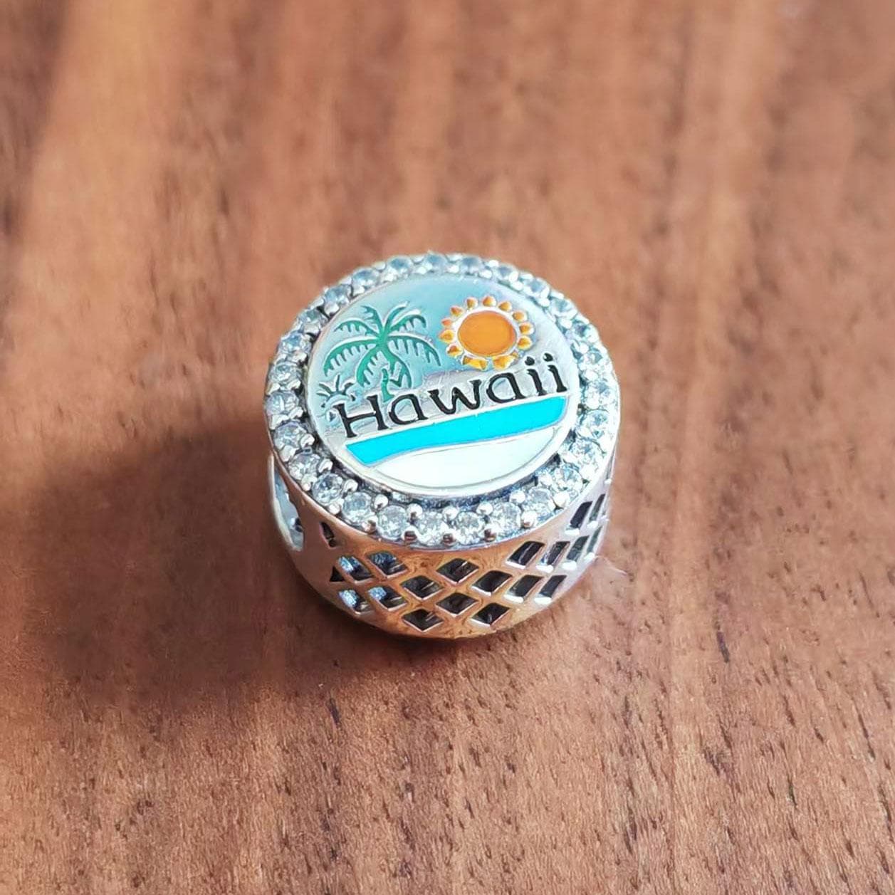 【廃盤Hawaii限定レア】パンドラ チャーム ハワイ Aloha PANDORA ハワイ限定チャーム☆買っちゃいました♪ - HAWAII