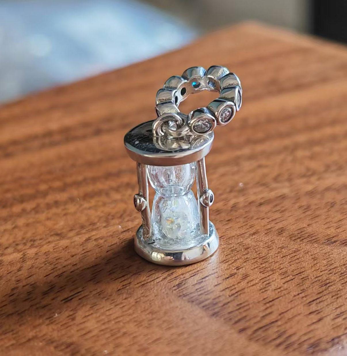 Pandora Hourglass Charm - Etsy