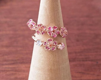 Rose Quartz Rough Carved Ring -size 7 (EPJ-RCGA21-40) - Etsy