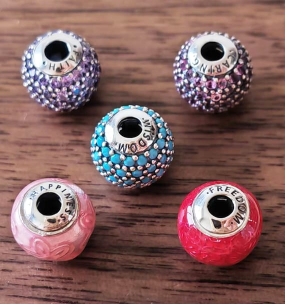 925 Sterling Silver Essence Charms handmade Silver Beads small Hole Essence Bead only Fit European Style Essence Bracelets Etsy