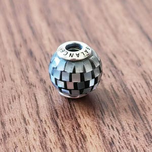 925 Sterling Silver BALANCE Essence Charms,Handmade Mosaic Stone Beads,Small Hole Essence Bead,Only Fit European Style Essence Bracelets