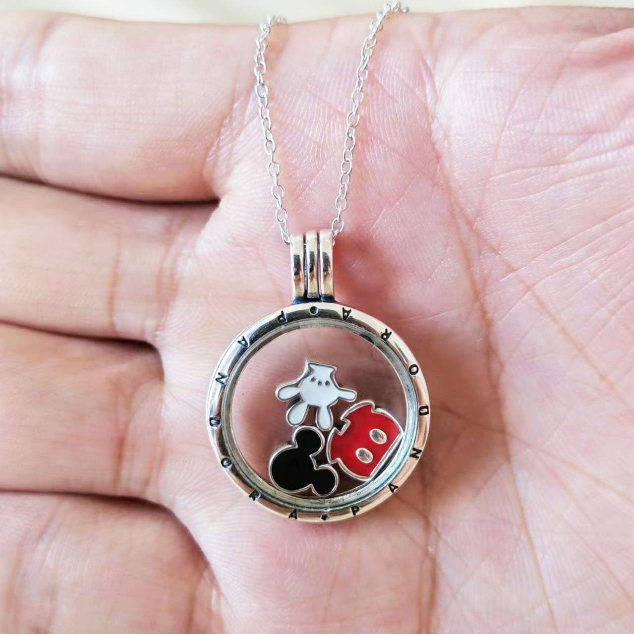 Exclusive Pandora Mickey Necklace Pandora Mickey Mouse Mickey