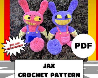 Jax Crochet Pattern: TADC (PDF) - Etsy