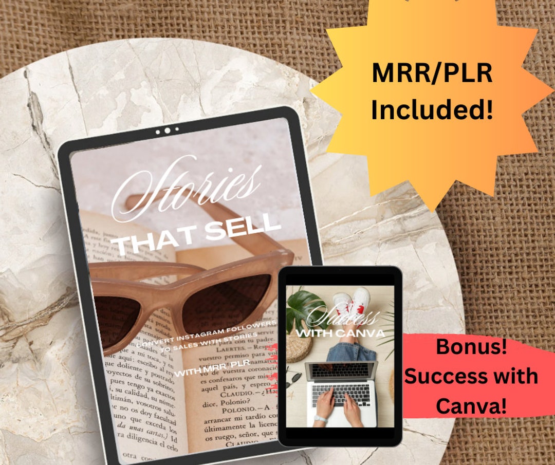Stories That Sell Ebook With Master Resell Rights MRR & Private Label ...