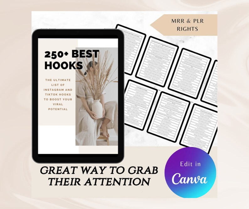 250 Irresistible Hooks for Instagram Reels & Tiktok Videos, With Master ...