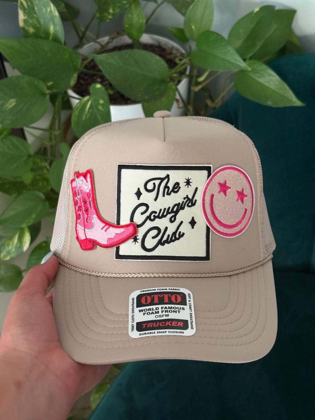 Cowgirl Club Trucker Hat - Etsy display picture 3