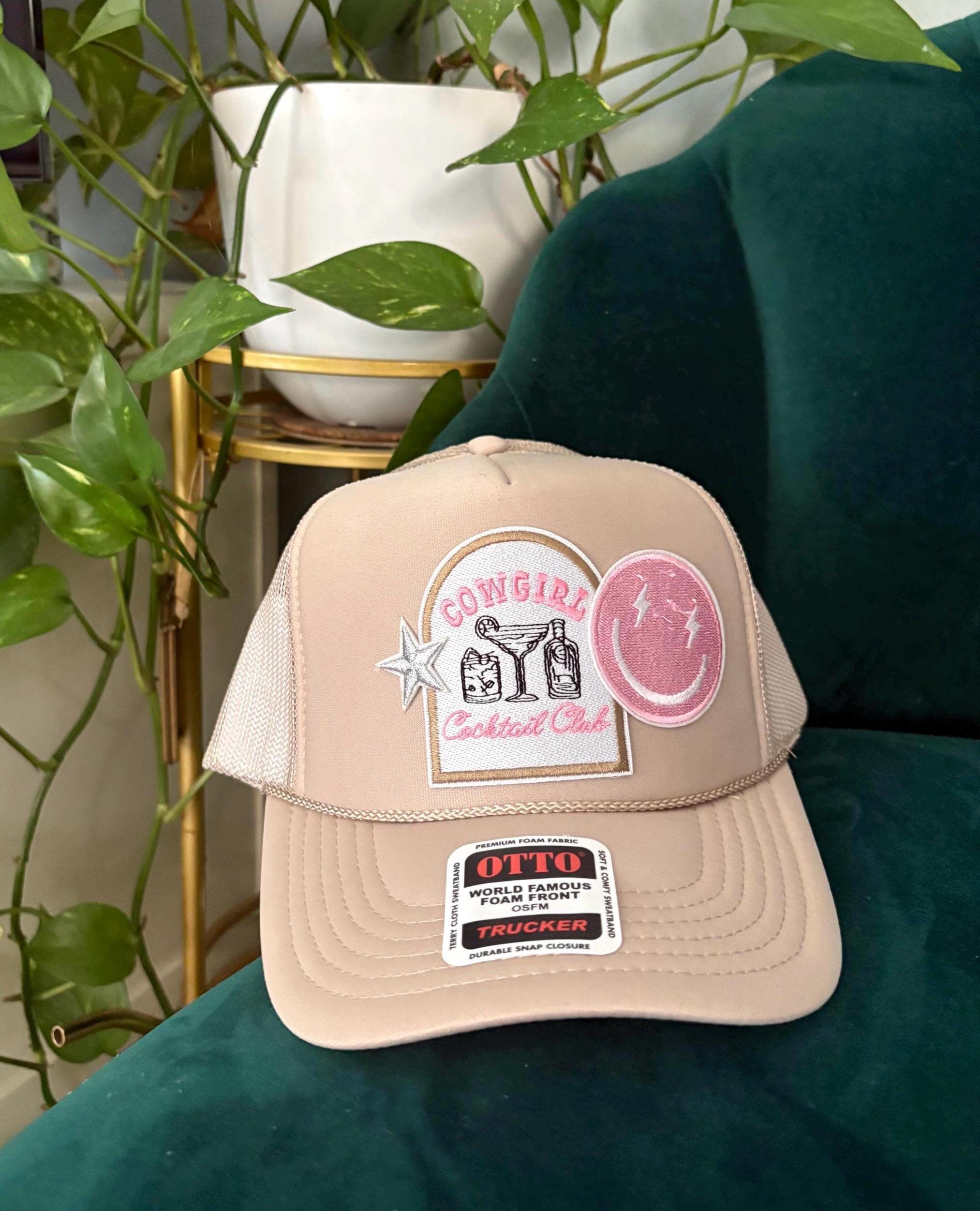Cowgirl Cocktail Club Trucker Hat - Etsy display picture 1