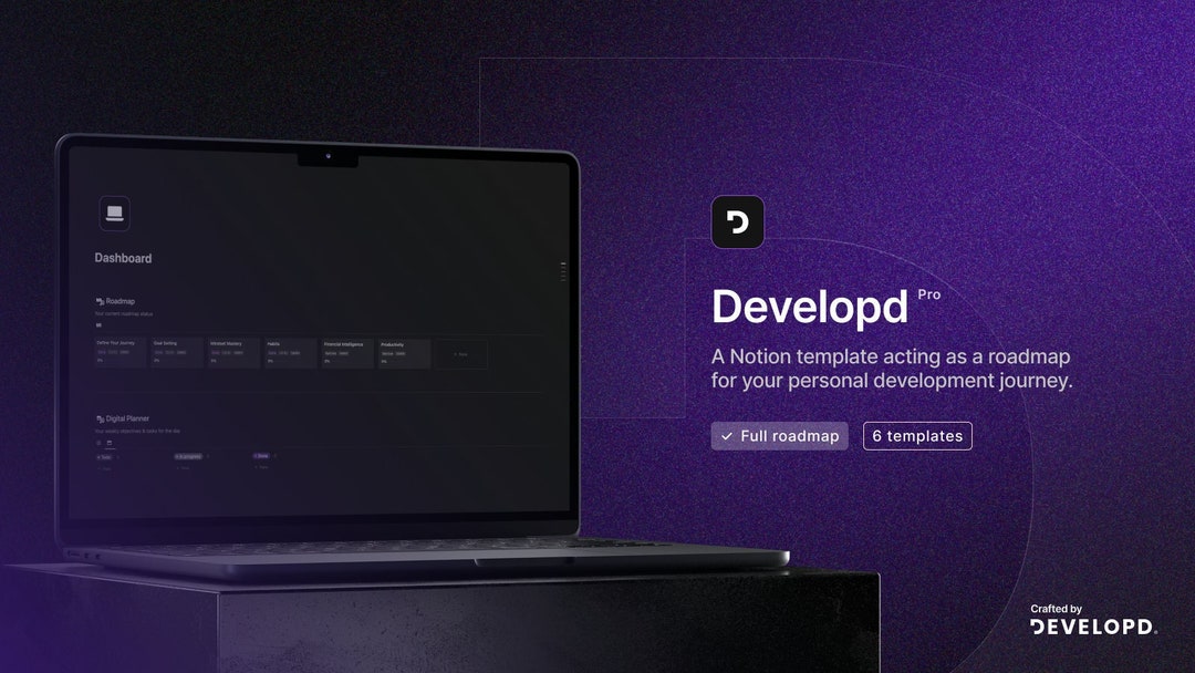 Pro Bundle Notion Template, Personal Development, Time Management ...