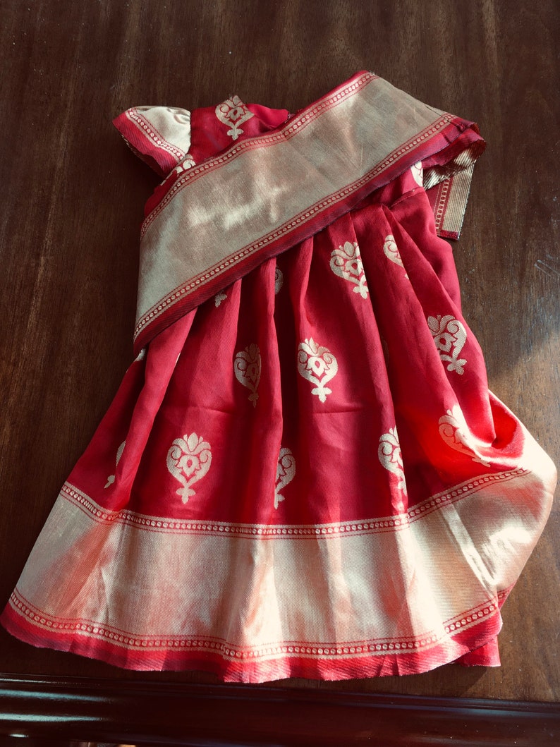 baby girl dress for annaprashan