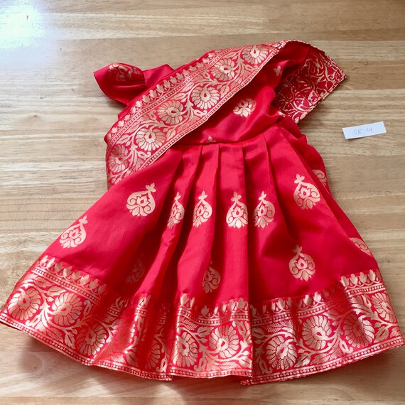 baby girls saree