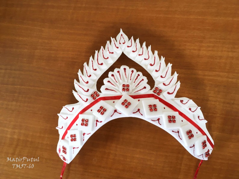 Mukut for Bengali Brides Custom Handcrafted in US with Foam Etsy
