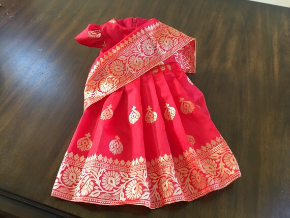 baby girl dress for annaprashan